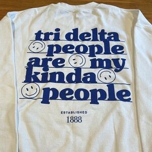 Tri Delta Crewneck